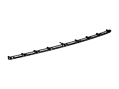 Toyota 52561-02010 Bumper Cover Retainer