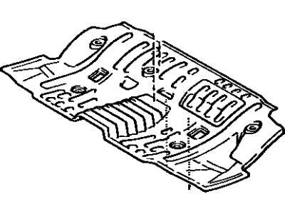 Toyota Celica Floor Pan - 58211-20220