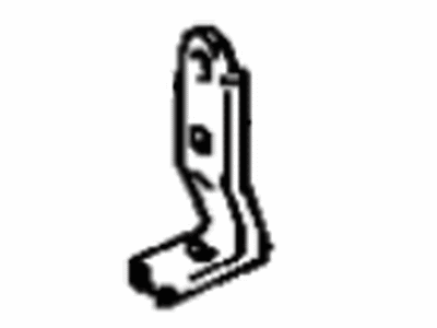 Toyota 17571-74090 Bracket, Exhaust Pipe Support 17571-74090 Toyota Bracket, Exhaust Pipe Support Illustration 1 of 1
