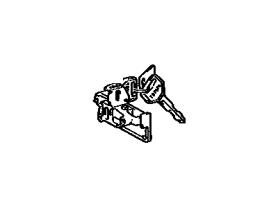 Toyota 69056-20080 Lock Cylinder