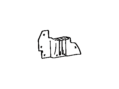 Toyota 62615-20070 Inner Wheelhouse Pad