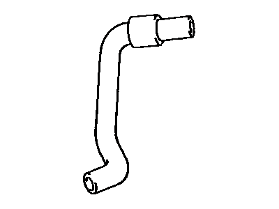 Toyota Celica Radiator Hose - 16572-74070