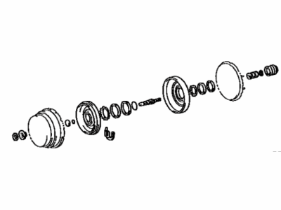 Toyota 04443-32240 Booster Overhaul Kit