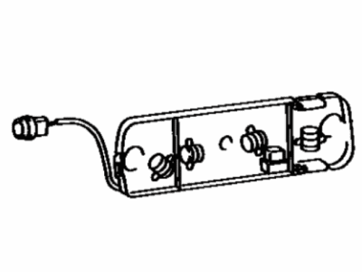 Toyota Celica Light Socket - 81555-20701