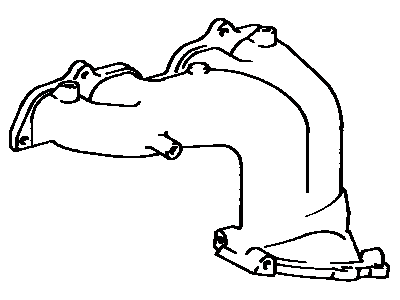 Toyota Celica Exhaust Manifold - 17141-88380