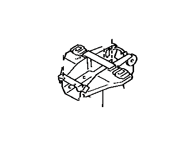 Toyota 45082-12021 Return Spring Bracket