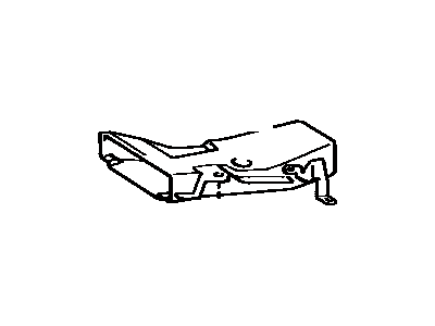 Toyota 53872-20030 Lower Air Duct