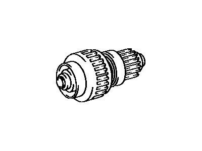 Toyota 28011-74010 Clutch Sub-Assy,  Starter