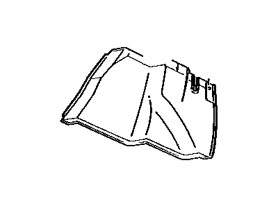 Toyota 64712-20120 Luggage Compart