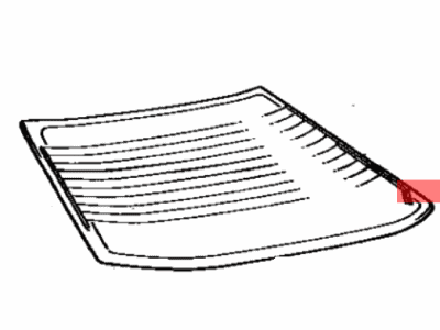Toyota 68131-20300 Glass
