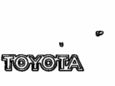 1987 Toyota Celica Emblem - 75441-16230