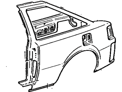 Toyota 61602-2B200 Quarter Panel