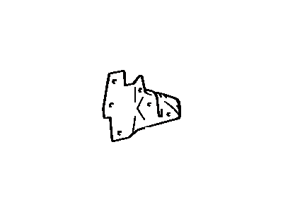 Toyota 62612-20100 Inner Wheelhouse Pad