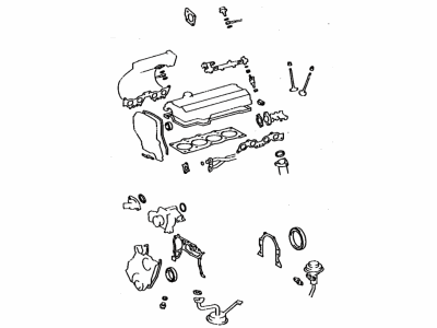 Toyota 04111-74053 Overhaul Gasket Set