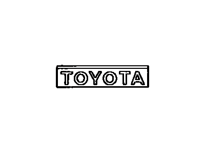 Toyota Celica Emblem - 75321-20450