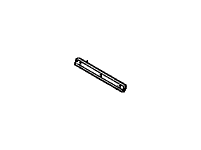 Toyota 58583-20030-02 Plate, Rear Seat Back Carpet Or Mat Support, Upper