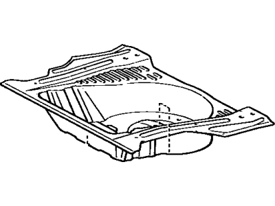 Toyota Celica Floor Pan - 58311-20231