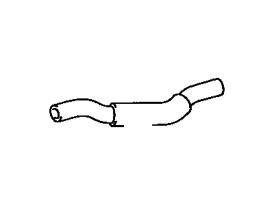 Toyota Celica Radiator Hose - 16571-74090