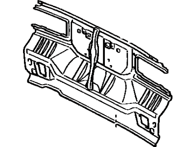 Toyota 58307-20600 Panel Below Lid