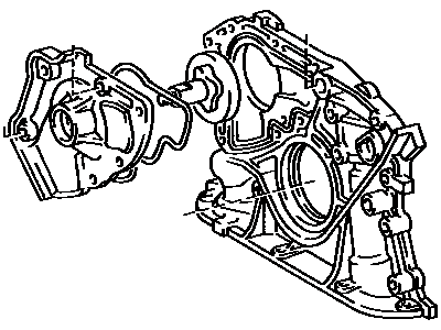 Toyota 15188-63010 Ring,  O(For Oil Pump)