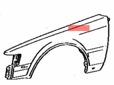 Toyota Celica Fender - 53802-20840
