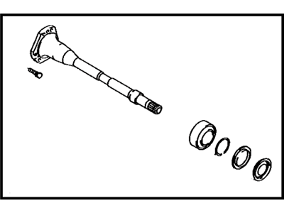 Toyota 43049-20050 Shaft