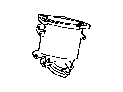 Toyota Celica Catalytic Converter - 25508-74041