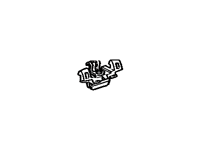 Toyota 75049-12030 Clip Sub-Assy,  Quarter Window,  NO.2