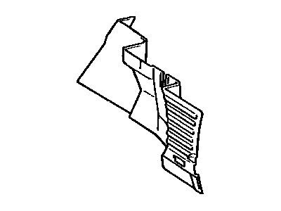 Toyota 64072-20100 Luggage Compart