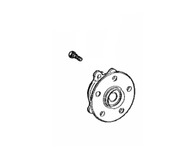 Toyota 43550-33010 Hub Sub-Assy,  Front Axle,  RH
