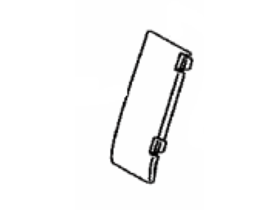 Toyota 64427-0C020-C0 Cover,  Luggage Compartment Trim Box