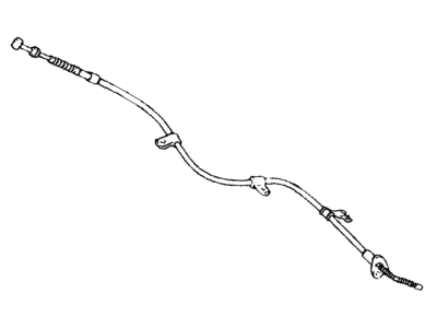 Toyota Prius Parking Brake Cable - 46430-47051
