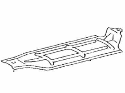 Toyota 46408-63010 Insulator,  Parking Brake Cable Heat