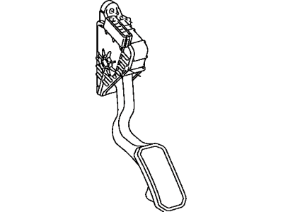 Toyota 78120-35270 Rod Assembly, Accelerator Pedal