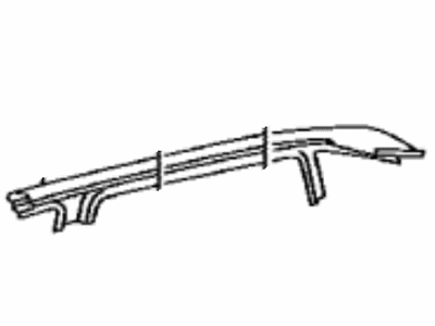 Toyota 61213-47010 Rail, Roof Side, Outer Passenger Side