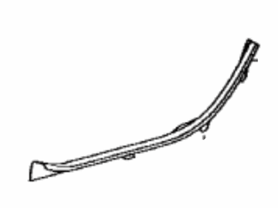 Toyota 67917-47020-A0 Plate,  Rear Door Scuff,  RH