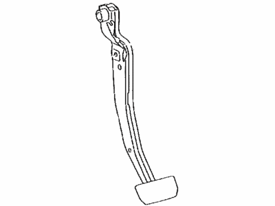 Toyota 47101-47050 Pedal Sub-Assembly, Brake