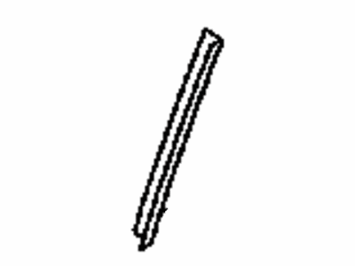 Toyota 75977-47010 Stripe,  Rear Door Outside,  Lower RH