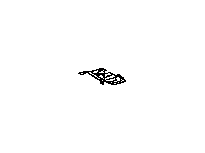 Toyota 58228-47010 Plate, Floor Panel Side, Driver Side