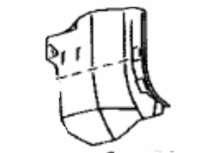 Toyota 62112-47050-A0 Board, Cowl Side Trim, Driver Side