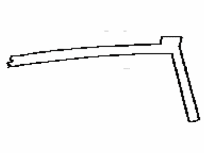 Toyota 75923-47010 Tape,  Black Out,  NO.2 RH