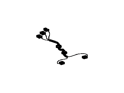 Toyota 82184-47030 Wire,  Back Door,  NO.1