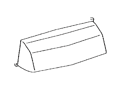 Scion 81271-53010 Lens,  License Plate Lamp