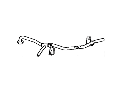 Toyota 16268-21040 Pipe,  Water By-Pass,  NO.1