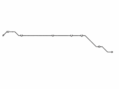 Toyota 47322-52300 Tube, Rear Brake Toyota 47322-52300 Tube, Rear Brake