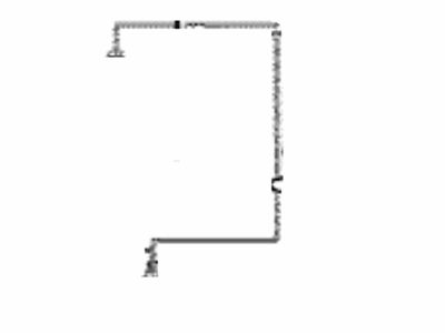 Scion 47312-52390 Tube,  Front Brake,  NO.2
