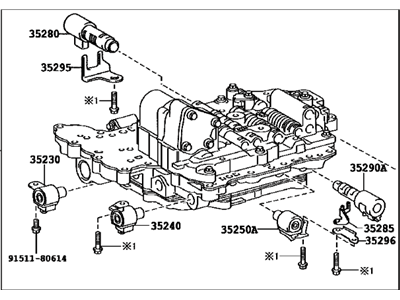Toyota 35410-52132 Body Assy,  Transmission Valve
