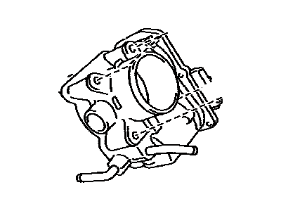 Toyota 22030-50140 Body Assy,  Throttle W/Throttle Position Sensor