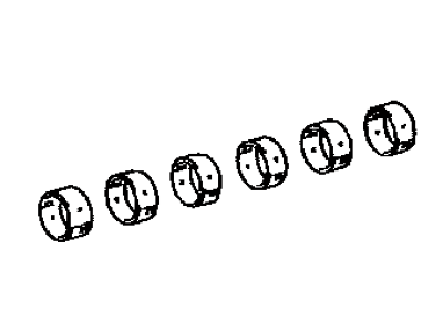 Toyota 13204-46022 Bearing Set,  Connecting Rod