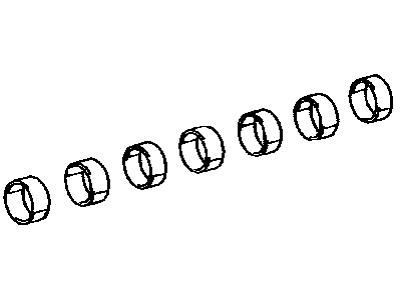 Toyota 11704-46020 Bearing Set,  Crankshaft